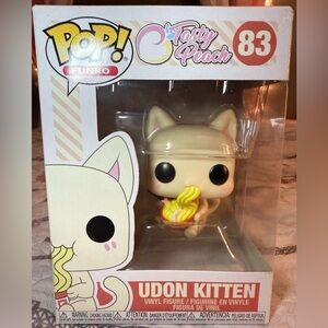Funko Udon Kitten Vinyl Figure - Cream and Yellow